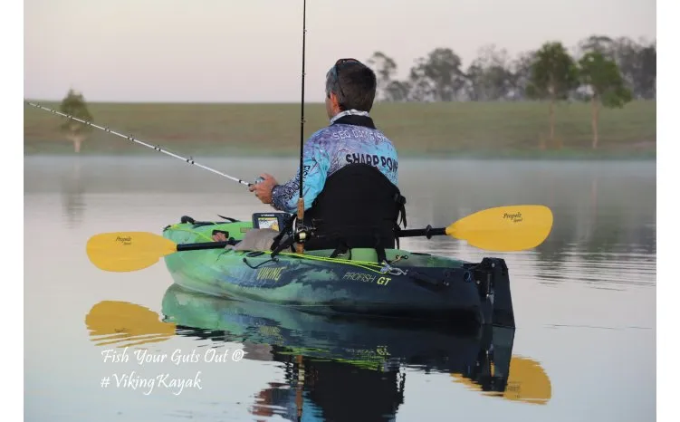 Viking Profish GT with Speed Paddle, Deluxe Seat and Tackle Pod (2489)