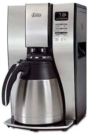 Was store Display! Oster Stainless Steel 10-Cup Thermal Coffee Maker, No box!
