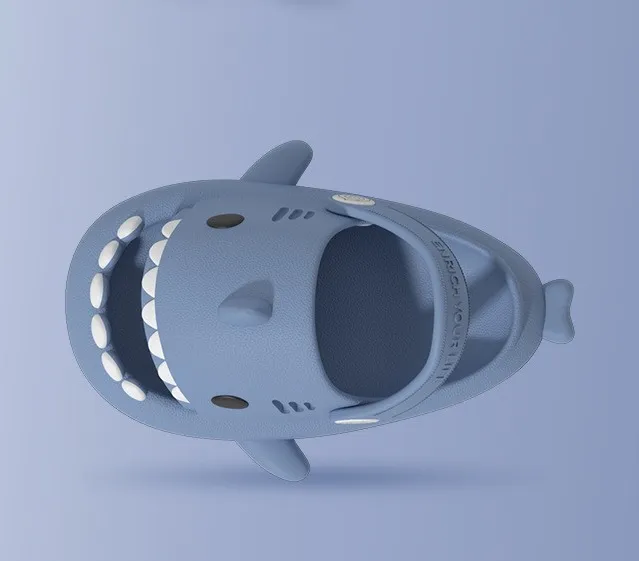 Waterproof Non-Slip Shark Slides for Kids