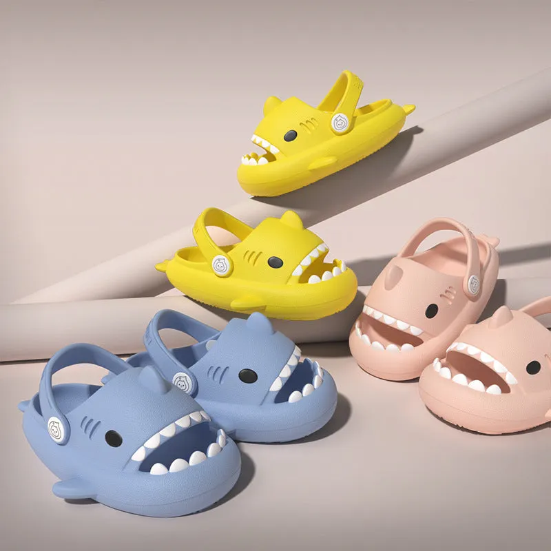 Waterproof Non-Slip Shark Slides for Kids