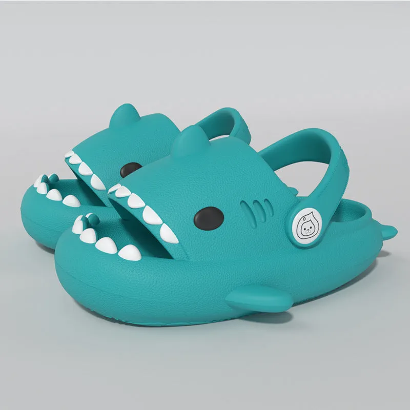 Waterproof Non-Slip Shark Slides for Kids