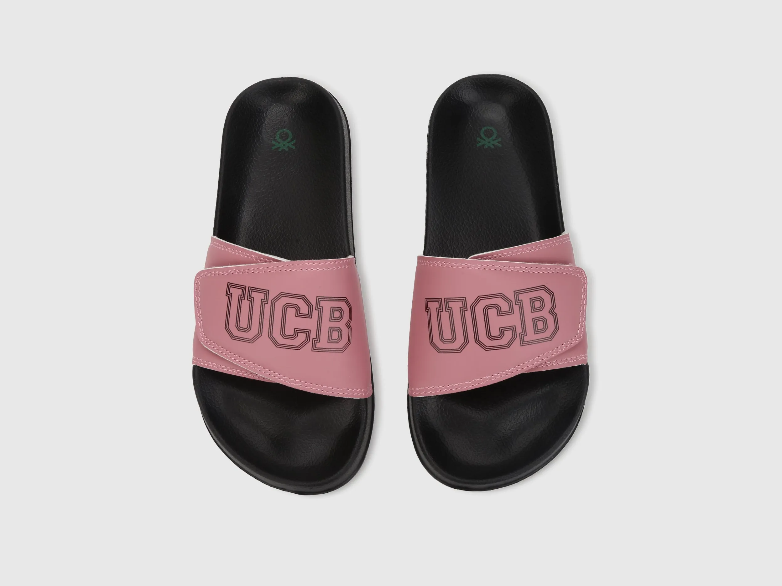 Women Printed Velcro Sliders