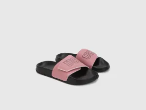 Women Printed Velcro Sliders