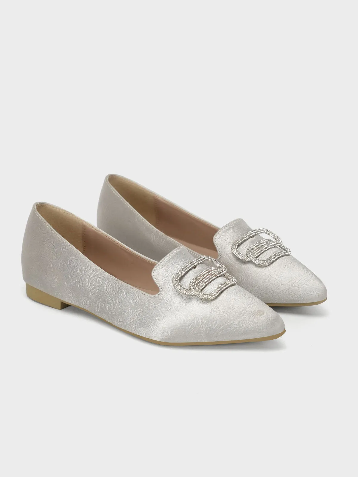 Women "CARUSO" Pointy Toe Slip On Ballerinas