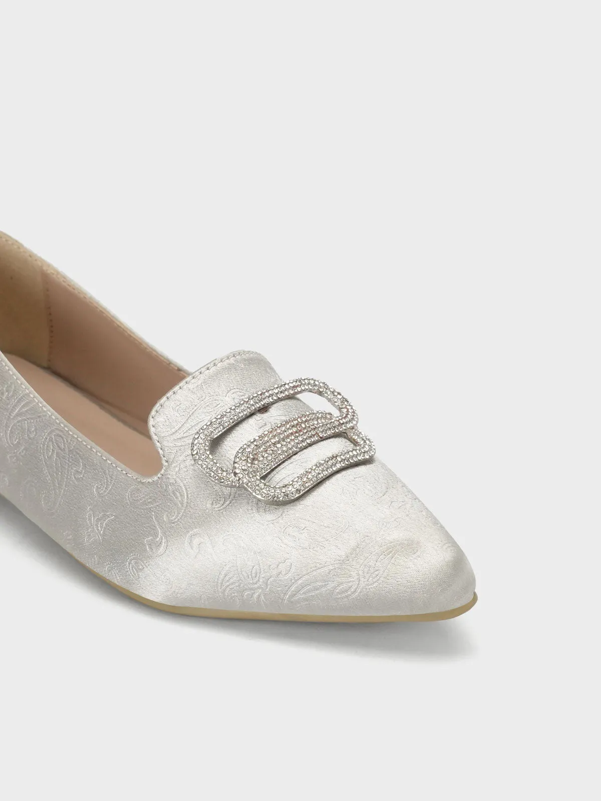 Women "CARUSO" Pointy Toe Slip On Ballerinas