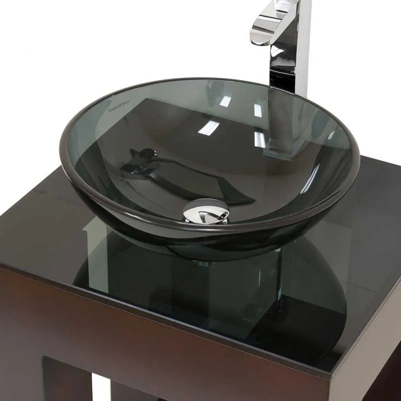 Wyndham Collection Amanda 22" Vanity Set - Espresso WC-MS005-22-ESP