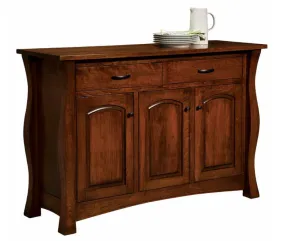 York-  Amish Solid Wood Buffet Cabinet